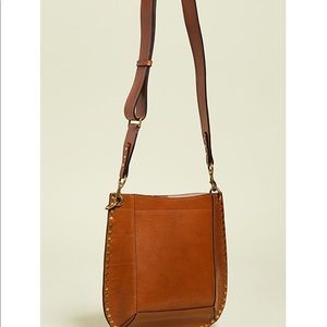 Isabel marant chestnut studded crossbody